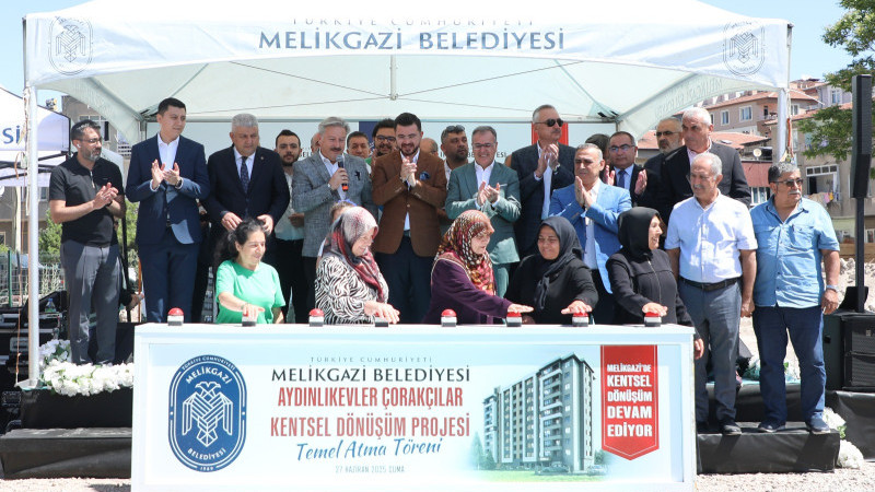 AYDINLIKEVLER’DE KENTSEL DÖNÜŞÜMÜN TEMELİ ATILDI