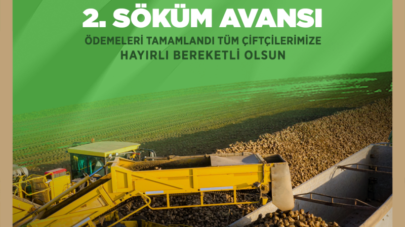 KAYSERİ ŞEKER’DEN ÇİFTÇİYE 2. SÖKÜM AVANSI: 111 MİLYON TL’Yİ AŞAN DESTEK ÜRETİCİYLE BULUŞTU