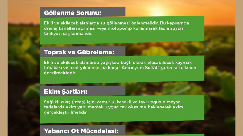 Kayseri Şeker çiftçiyi bilğilendirdi