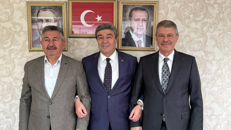 Kayseri Şeker, Dursun Ataş’a hayırlı olsun ziyaretinde bulundular.