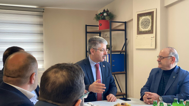 Çopuroğlu, OSB'deki firma sahipleriyle bir araya geldi!