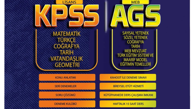 BÜYÜKŞEHİR KAYMEK’TEN KPSS VE AGS KURSU