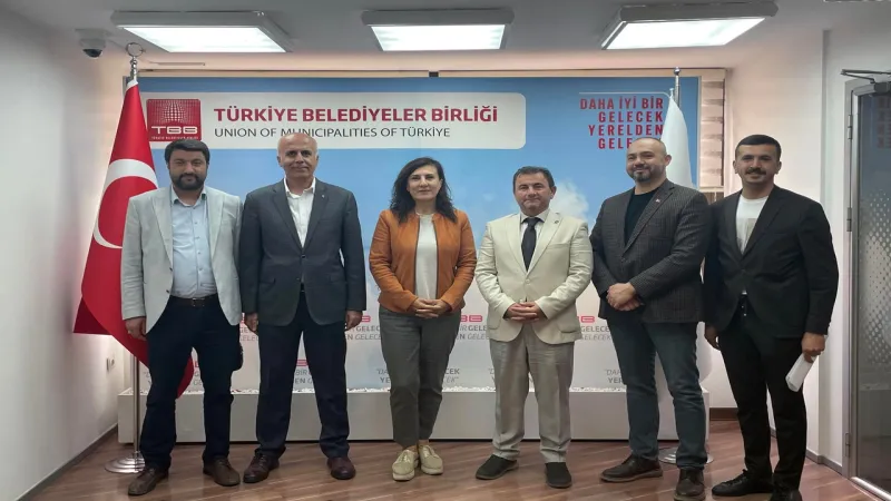 Kayseri Talas heyetinden Ankara'ya teşekkür ziyareti