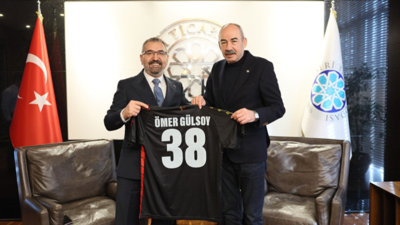 Sarraflar ve Kuyumcular Derneği Başkan Adayı Refik Karakuzay'dan Ticaret Odasına ziyaret.