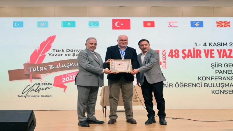Türk Dünyası yazar ve şairleri Kayseri Talas'ta buluştu
