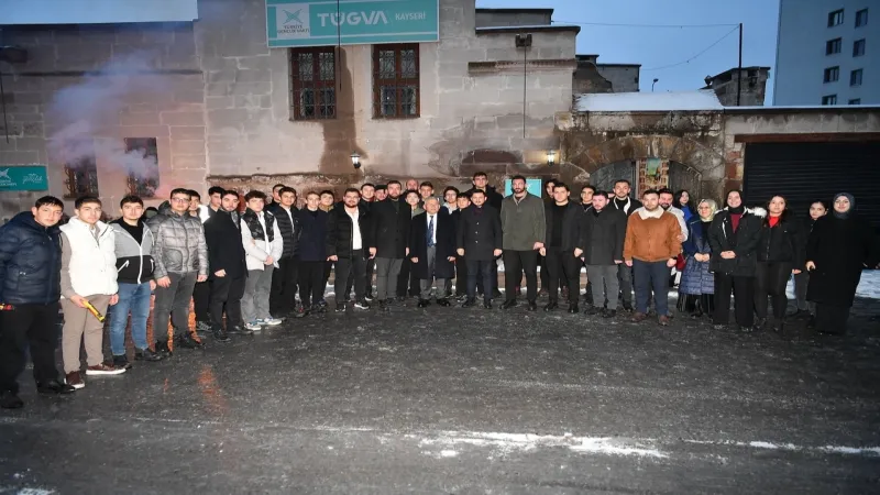 TÜGVA Kayseri Başkam Büyükkılıç'ı ağırladı