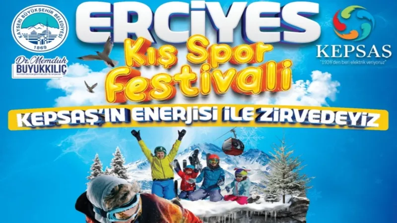 Kayseri Büyükşehir'den Erciyes'e özel kış festivali