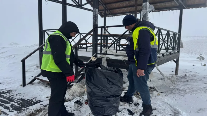 Kayseri Erciyes'in doğası Büyükşehir'le korunuyor