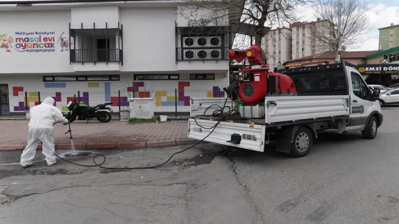Kayseri Melikgazi'de haşeresiz yaz hazırlığı