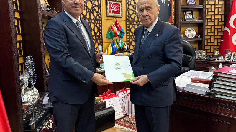 Pancar Ekicileri Kooperatifi Başkanı Akay’dan MHP Genel Başkanı Bahçeli’ye ziyaret